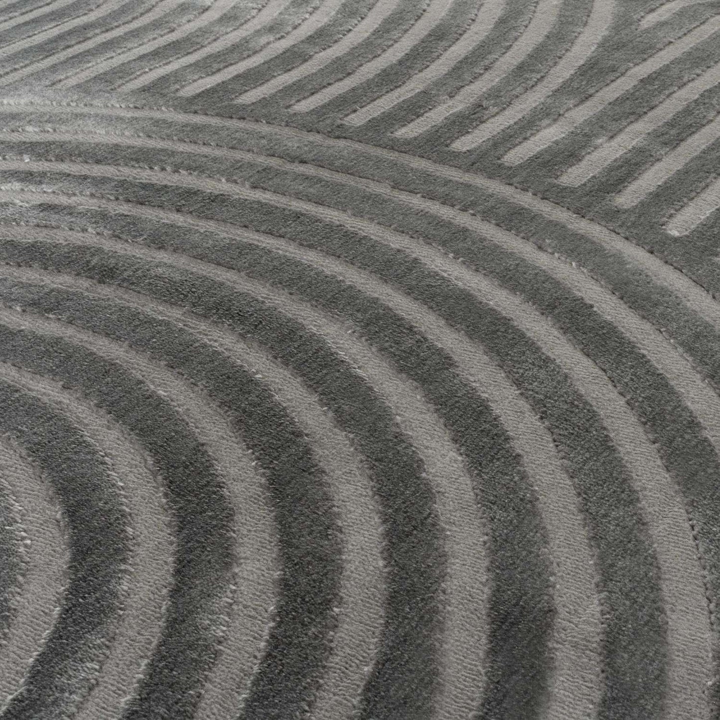 Aura Collection Rug Strata in Grey