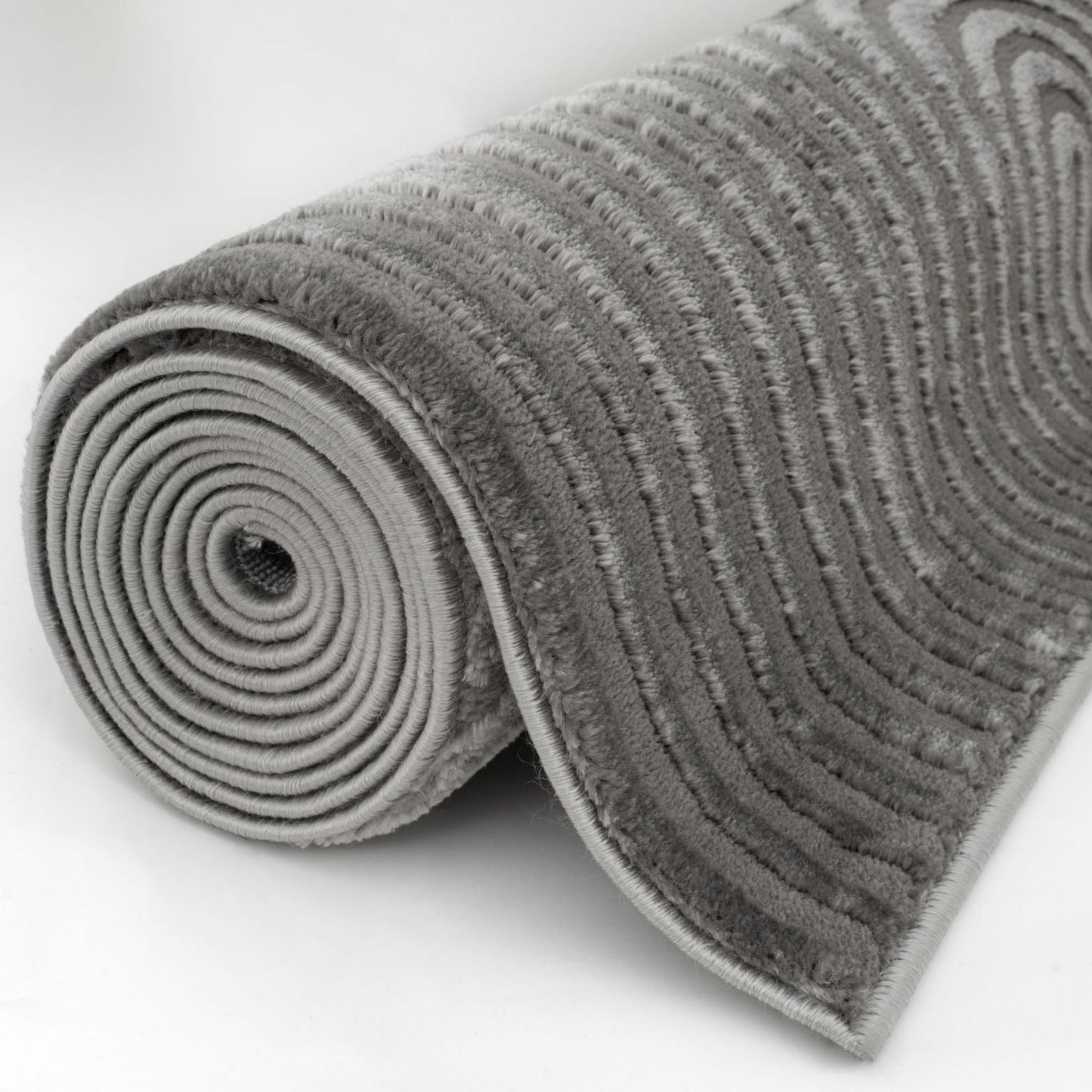 Aura Collection Rug Strata in Grey