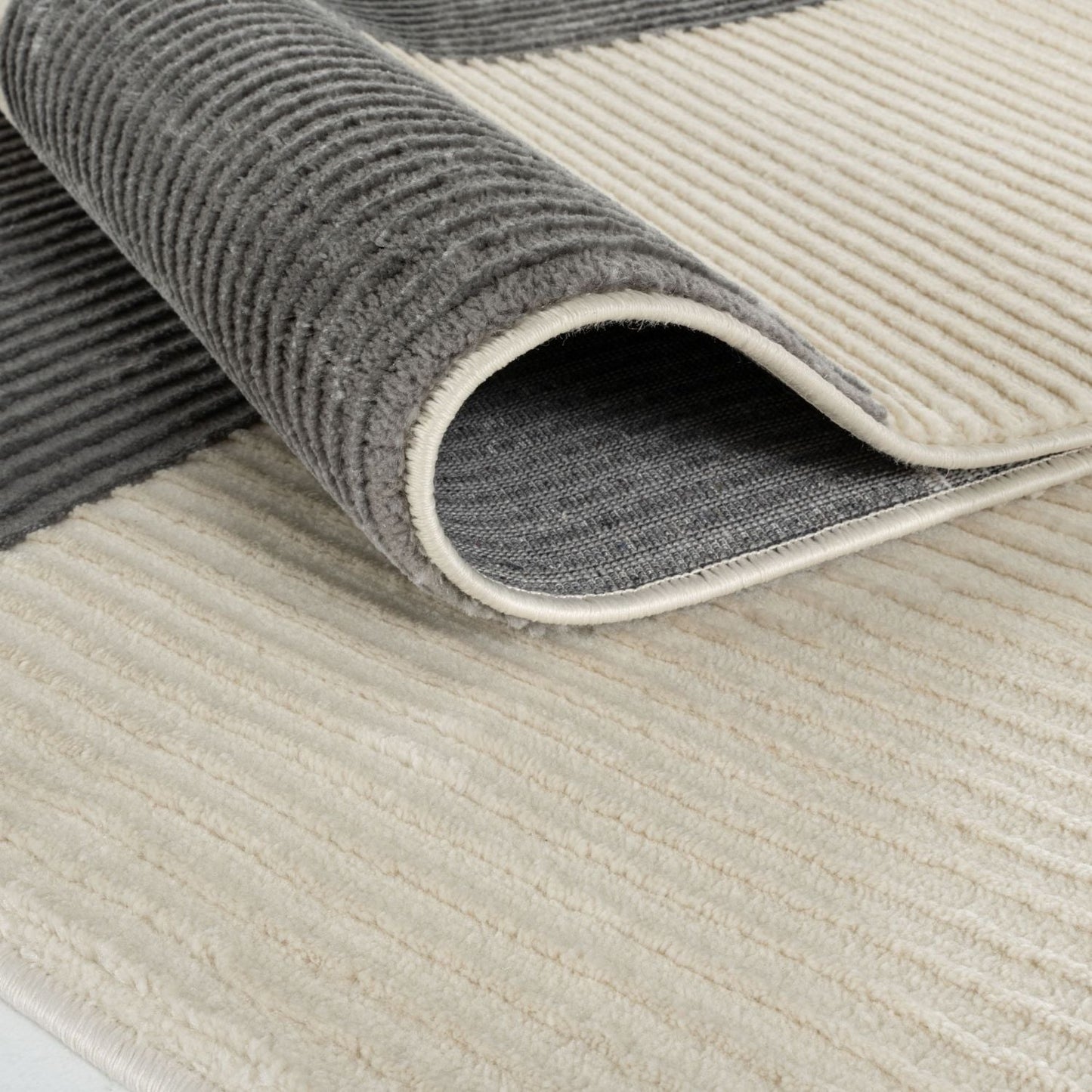 Aura Collection Rug Stride in Grey