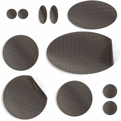 Repair Patches (30+ Colours) for Puffer Jackets, Tents, Upholstery - Stick On, Waterproof, Tear-Cold-Heat-Resistant