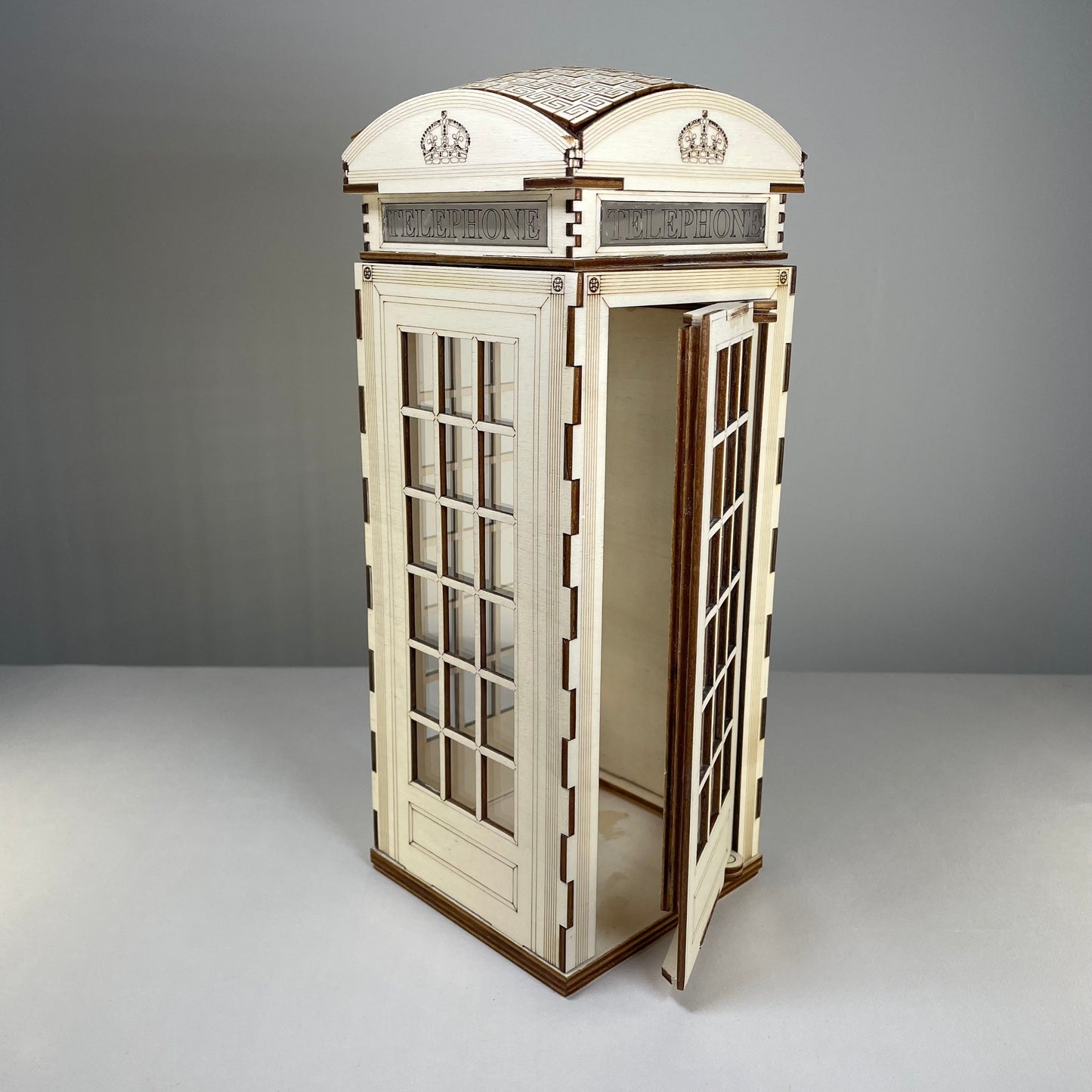 Telephone Box Lamp - Flatpack Model Kit