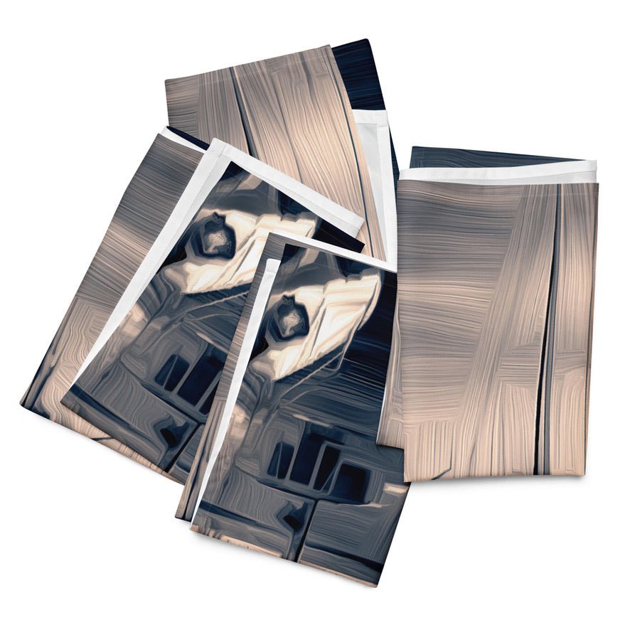 The Sleeping Yachts (at Sunrise) - Cloth Napkin Set