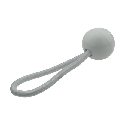 White M-Grade Tarpaulin with 20 x 4" Bungee Balls (White)