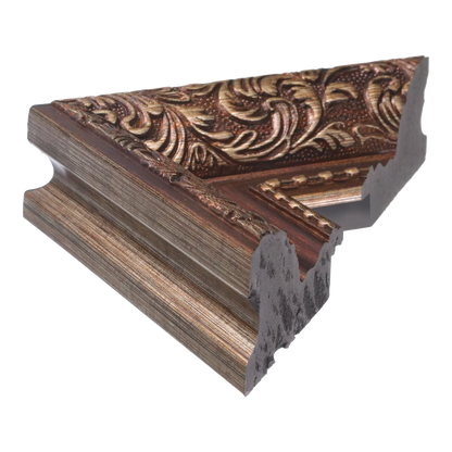 Baroque II Bronze Picture Frame, 12x15"