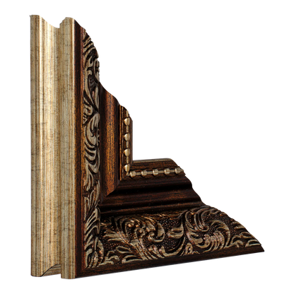 Baroque II Bronze Picture Frame, 12x15"