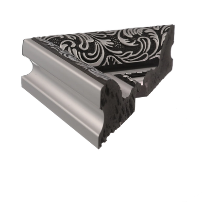 Baroque II Silver Picture Frame, 65x65cm