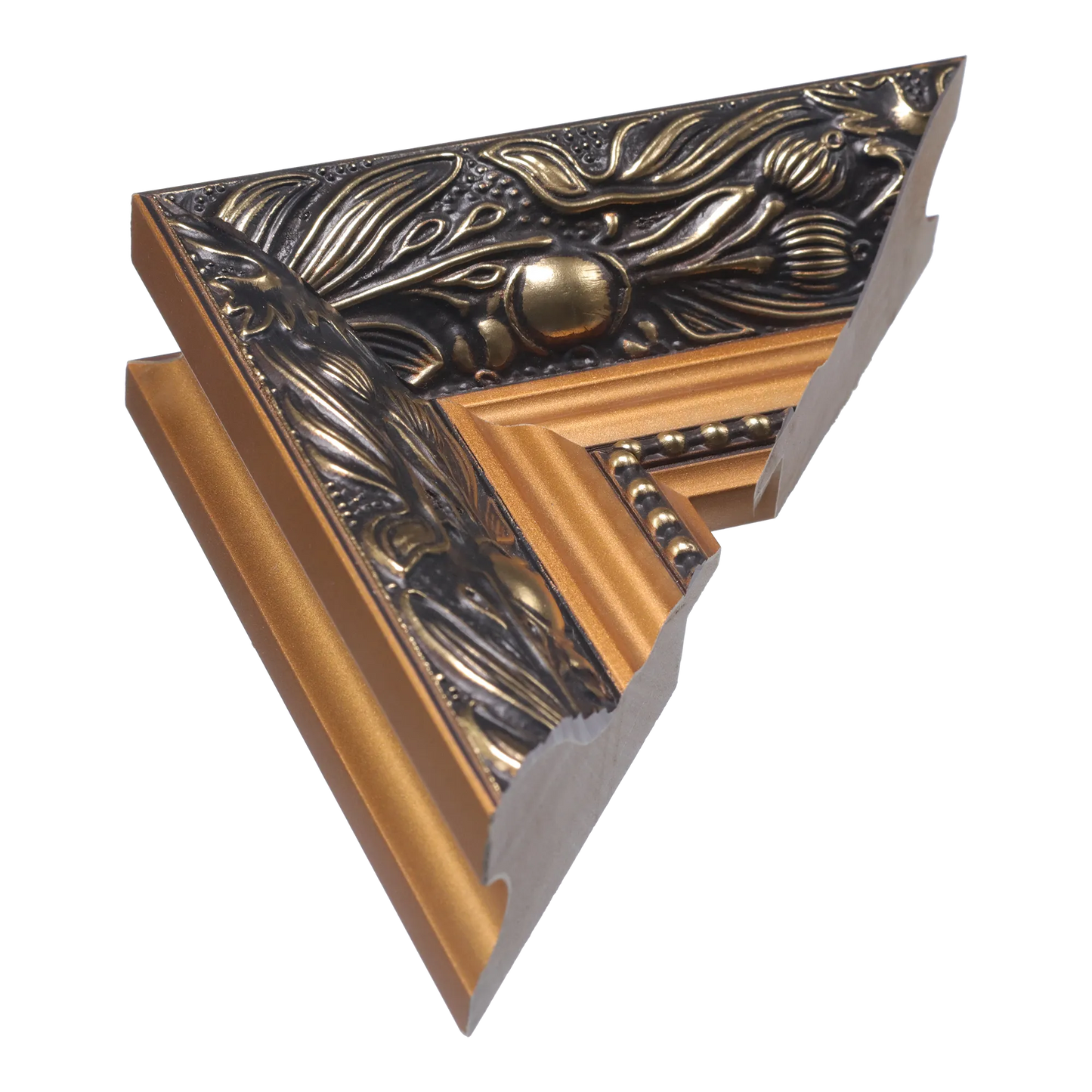 Baroque III Gold Picture Frame, 7x10"