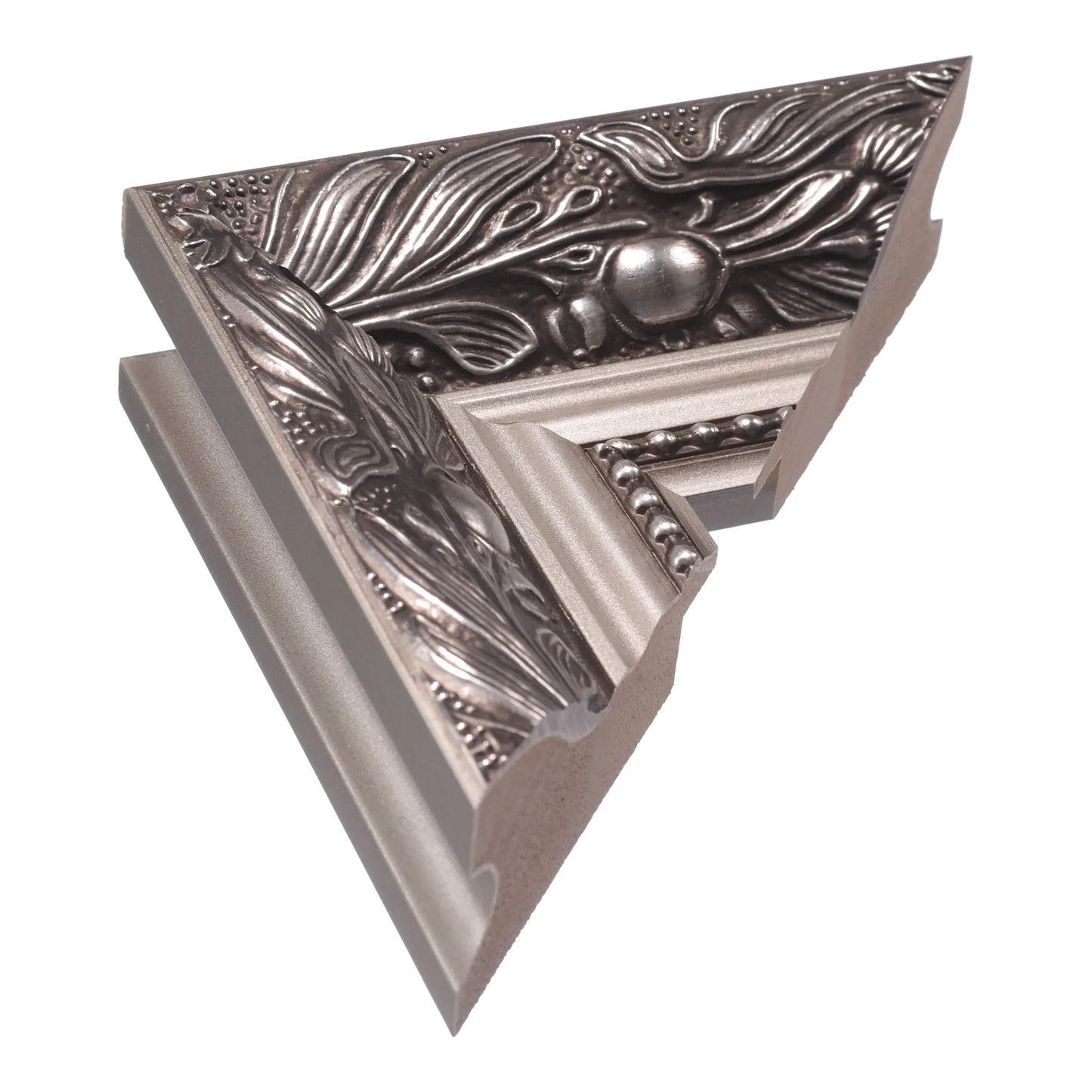 Baroque III Silver Picture Frame, 50x50cm
