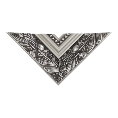 Baroque III Silver Picture Frame, 50x50cm