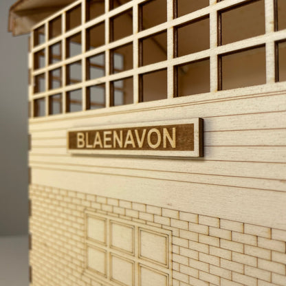 Railway Signal Box - Flatpack Model Kit