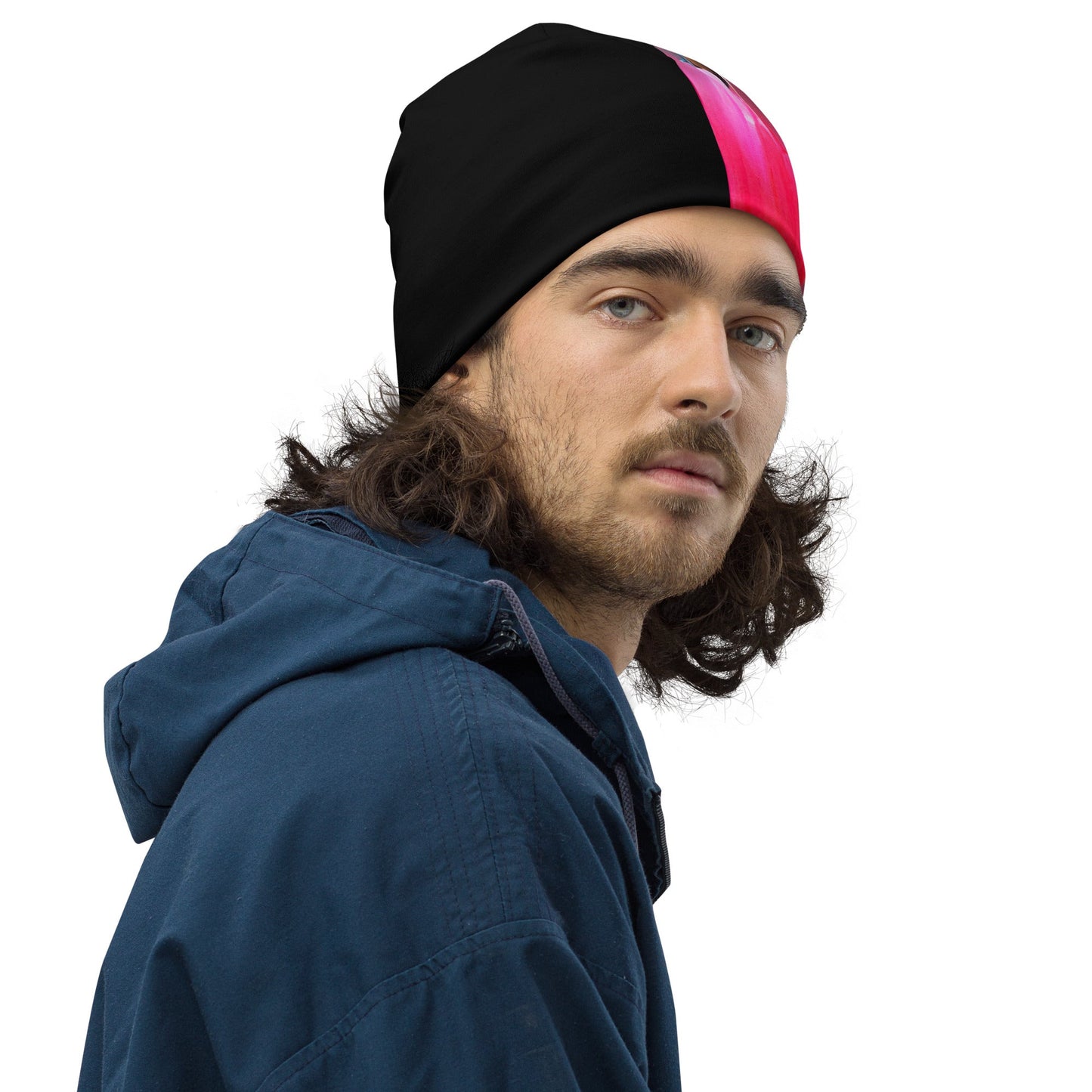 Half Black Half Báijiǔ - Beanie
