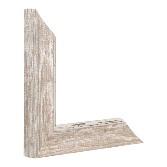 Beach House I Walnut Picture Frame, 60x60cm