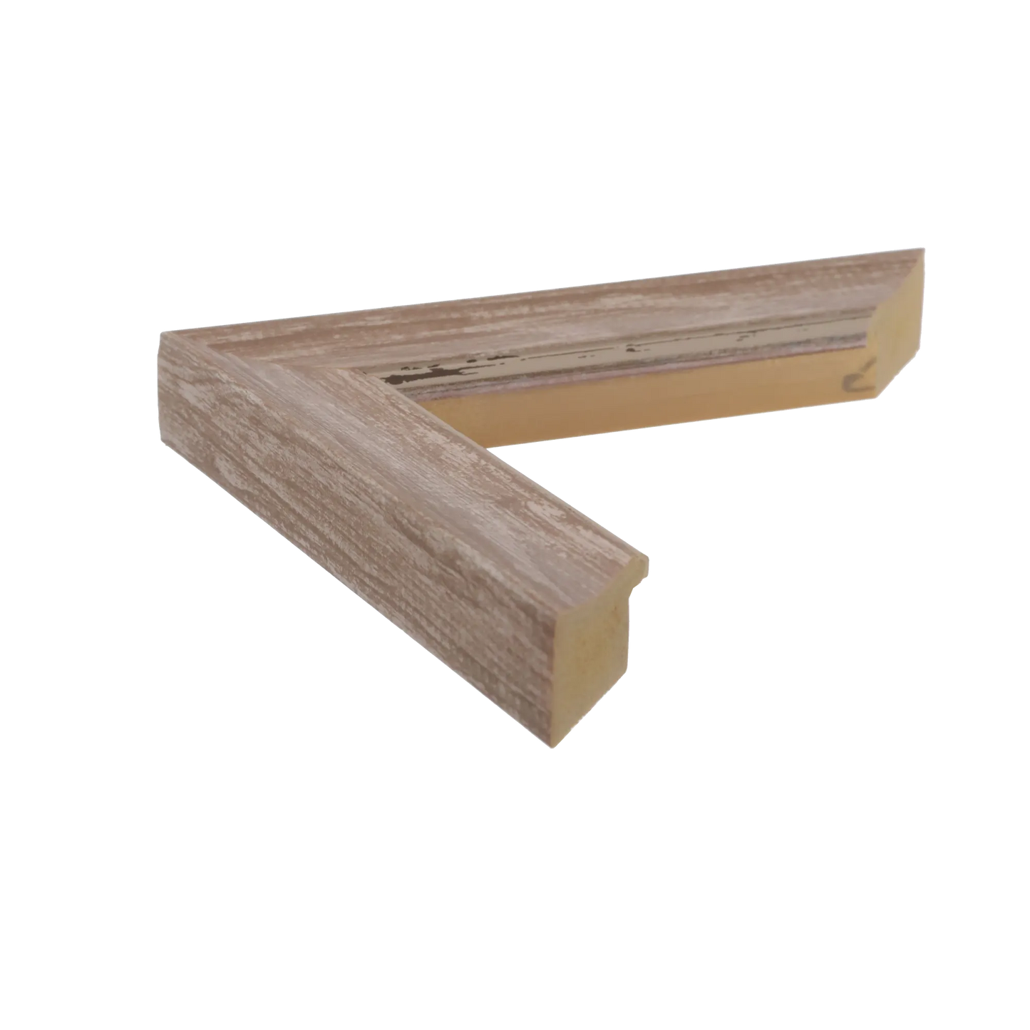Beach House I Walnut Picture Frame, 60x60cm