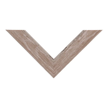Beach House I Walnut Picture Frame, 60x60cm
