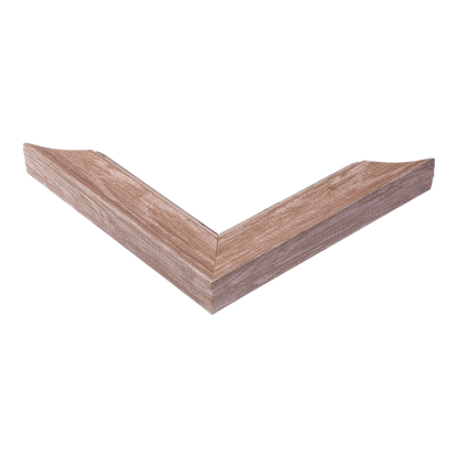 Beach House I Walnut Picture Frame, 60x60cm