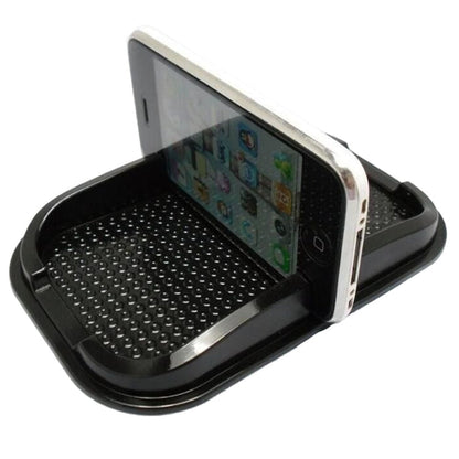 Punctate Car Phone Slip Mat, Black