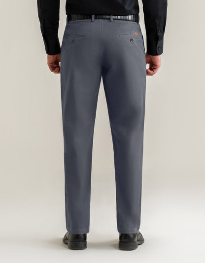 Cross Pocket Chinos – Grey