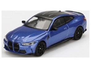 BMW M4 Competition (G82) Portimao Blue - 1:64 Scale Model Car