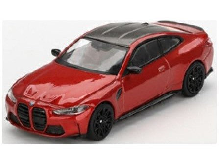 BMW M4 Competition (G82) Sakhir Orange (RHD) 1:64 Scale MINI GT Diecast Model