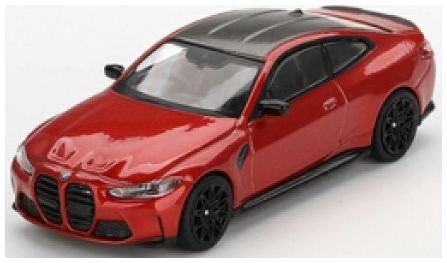 BMW M4 Competition (G82) Sakhir Orange (LHD) (Blister Packaging) 1:64 Scale MINI GT Diecast Model