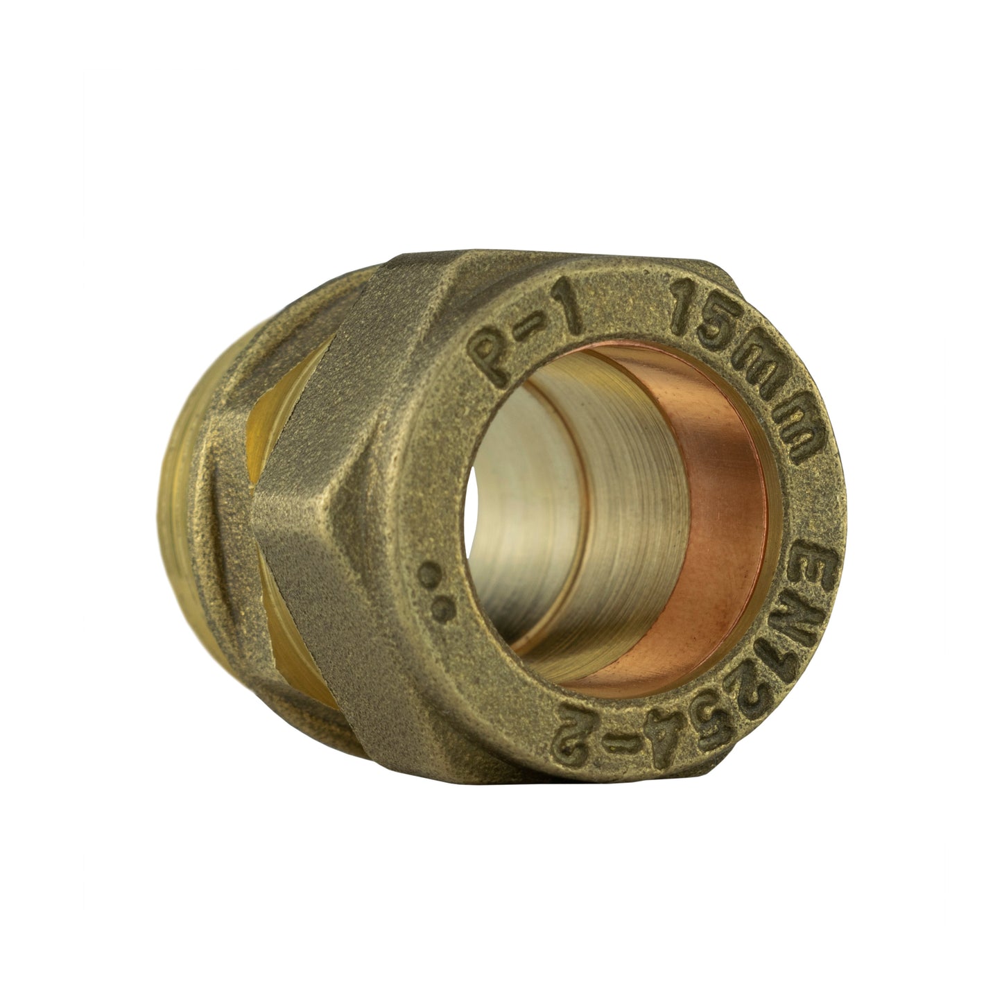 Brass Compression Straight 15mm - 1/2inBSPM BSP Thread Fitting Hose Pipe Fitting