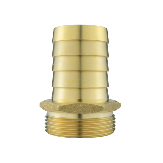 Brass Straight Joiner 38mm - 1.5" BSPM