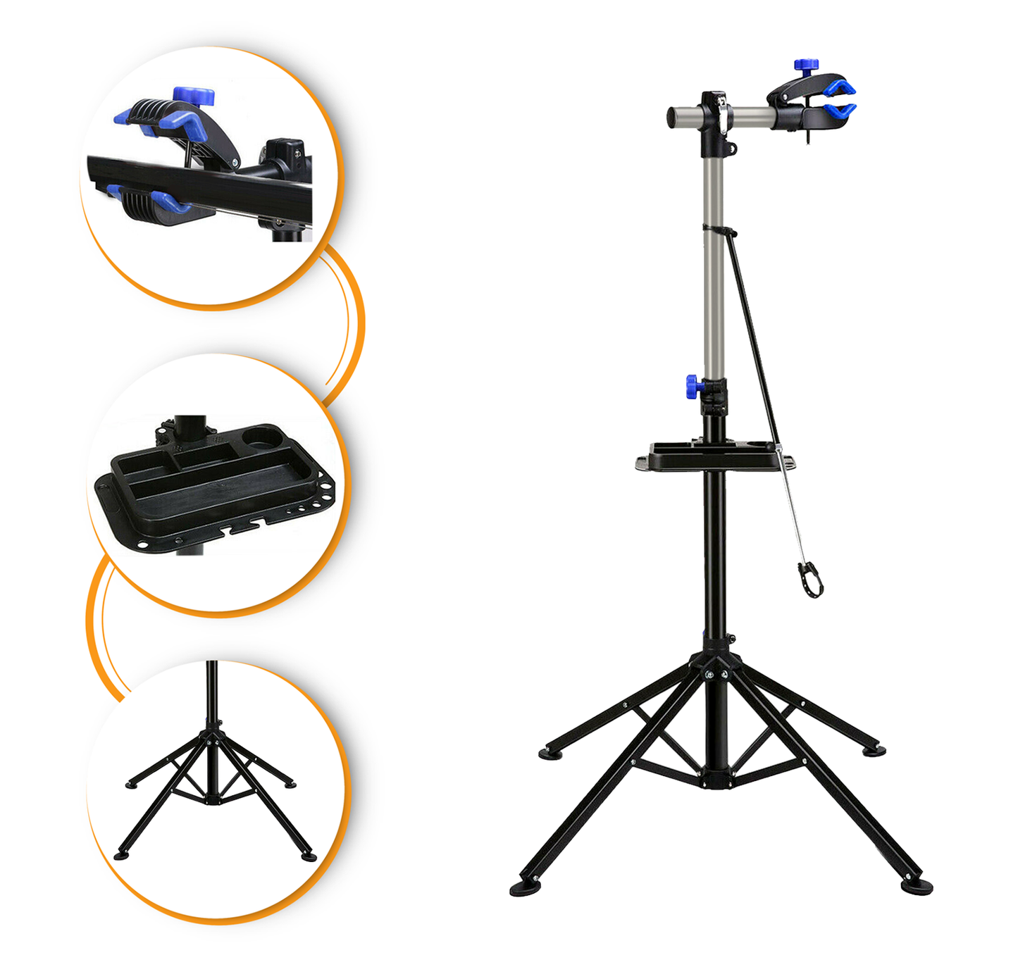 Adjustable Folding Bike Repair Stand