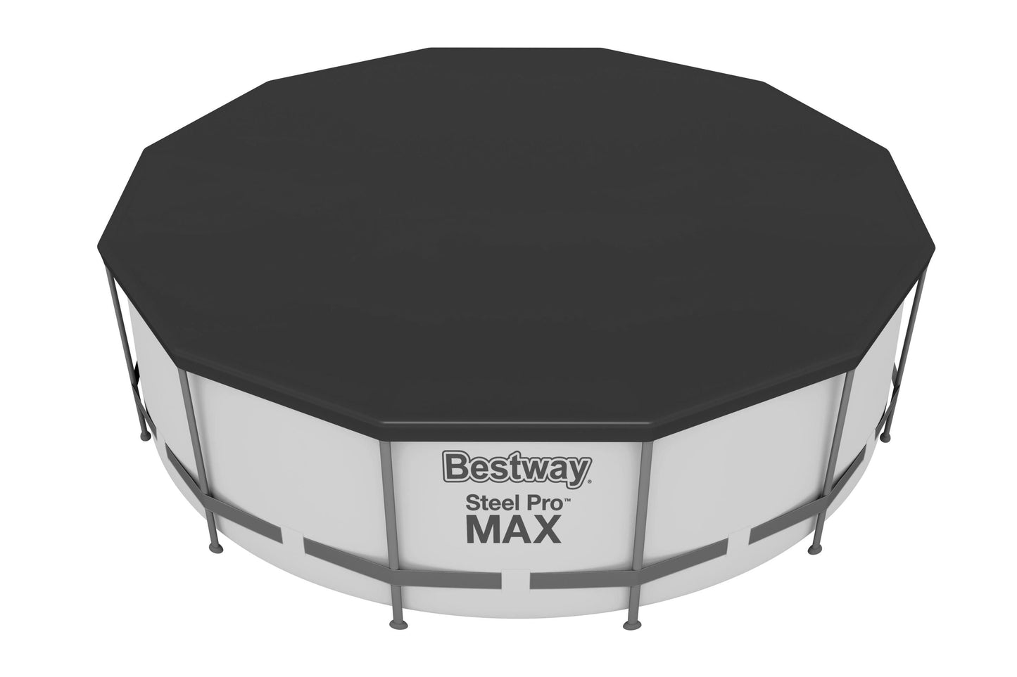 12FT Bestway Steel Pro Pool with Ladder Pump
