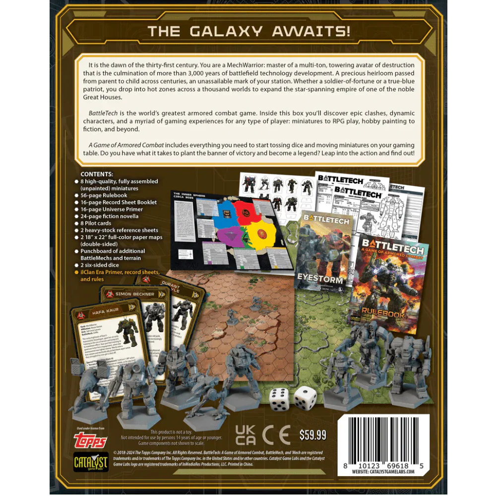 Battletech: A Game of Armored Combat 40th Anniversary