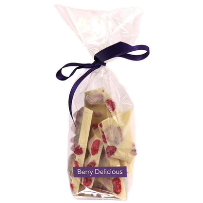 Handmade White Chocolate and Raspberry Berry Delicious