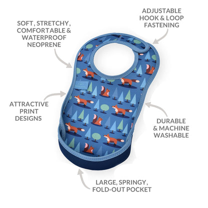 Weaning Bib - Foxes UltraBib