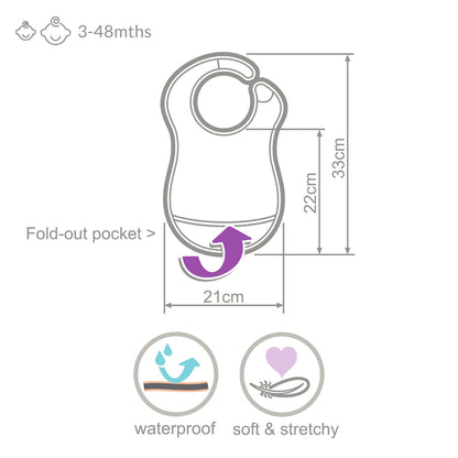 Weaning Bib - Hippos UltraBib