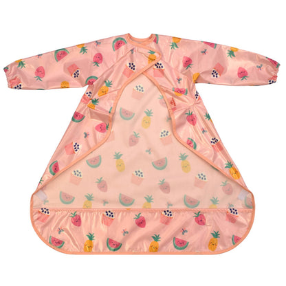 Wipeezee Coverall Bib - Pink Yummy Treats
