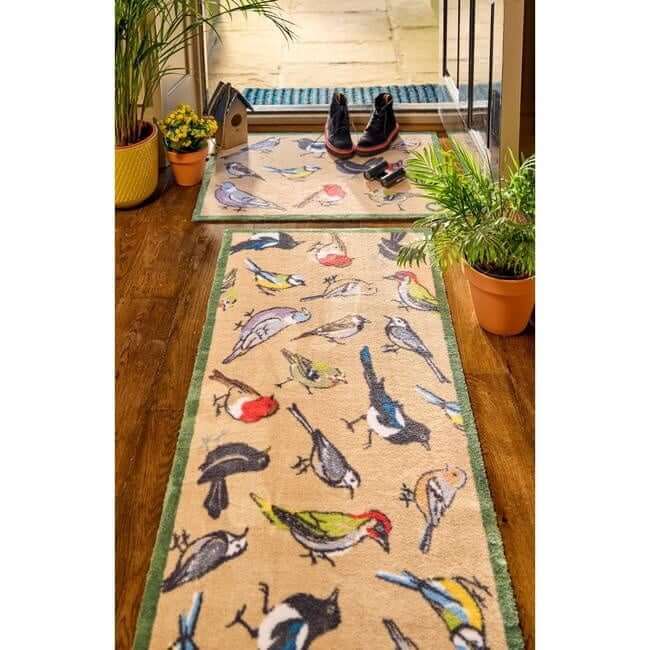 Eco-Friendly Washable Birds Mat