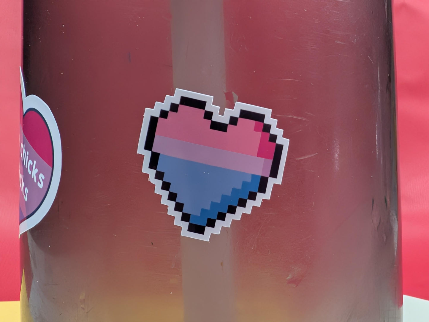 Bisexual Pride sticker sheet
