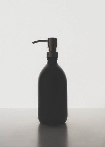 Black Dispenser Stainless Steel Pump