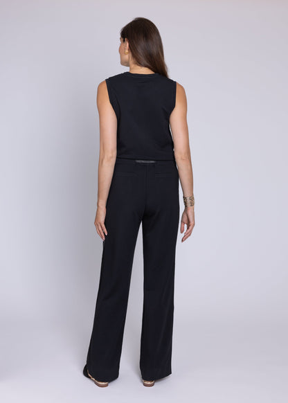 HERO sleeveless top, black