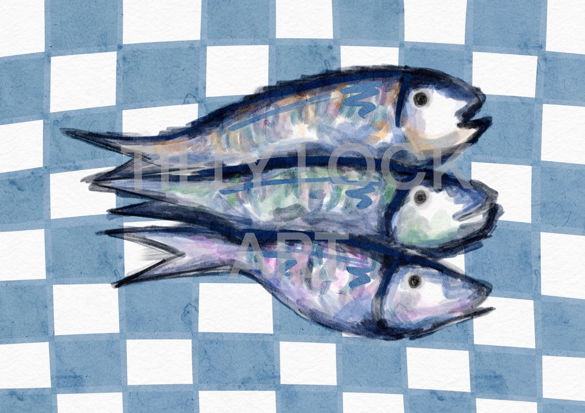 SARDINES ~ BLUE