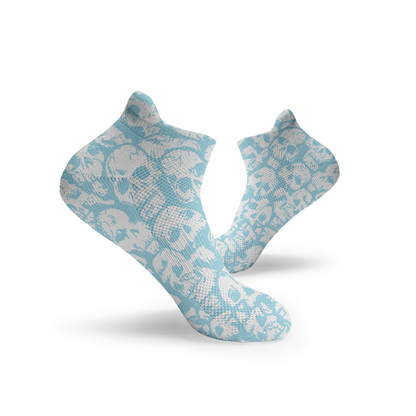 Deadly Skulls Ankle Socks