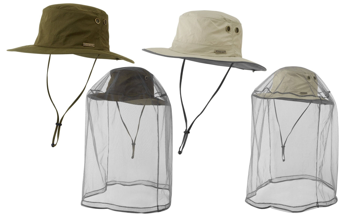 Trekmates Borneo Mosi Repellent Wide Brimmed Hat with Mosi Net