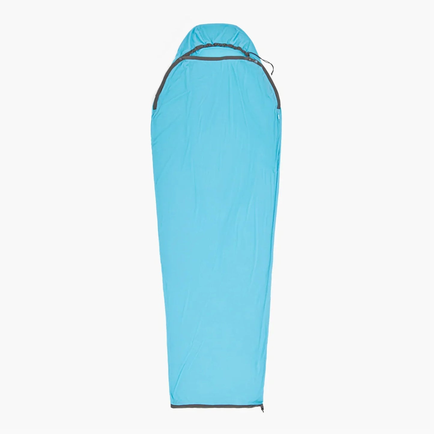 Sea To Summit Breeze Coolmax Sleeping Bag Liner - Mummy Std with Drawcord Blue