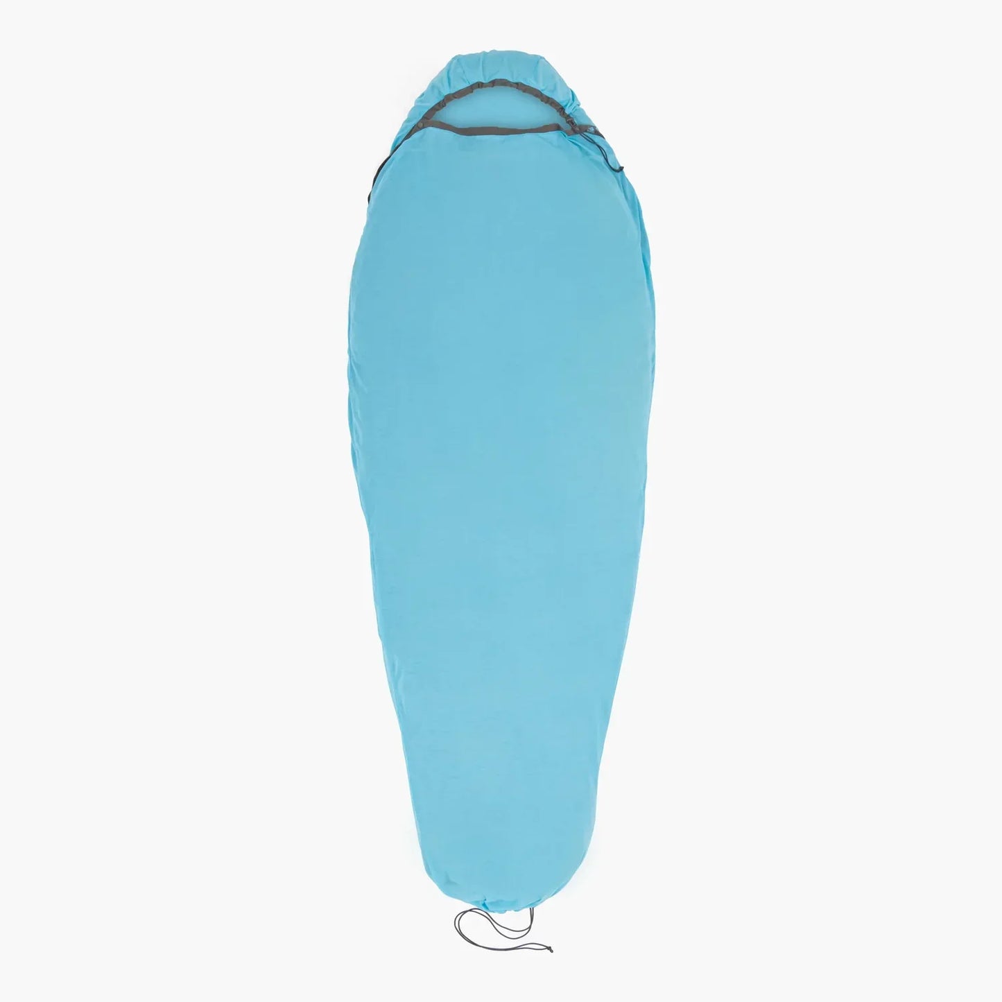 Sea To Summit Breeze Coolmax Sleeping Bag Liner - Mummy Compact with Drawcord Blue