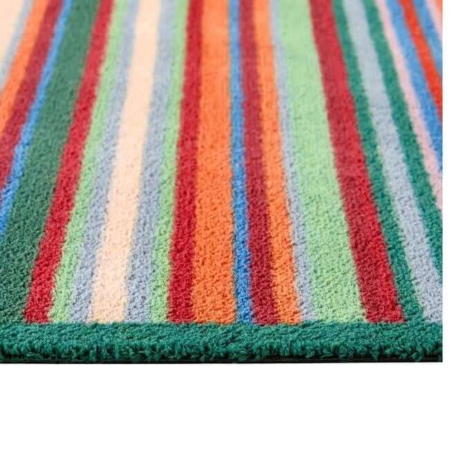 Eco-Friendly Washable Striped Mat