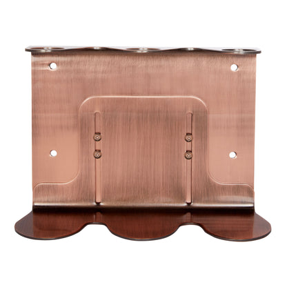 Copper Triple Bottle Holder
