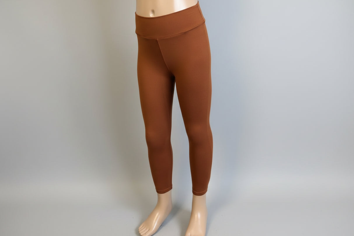 Solid colour, soft, stretch leggings in black, green, navy, grey, orange, pink, fuchsia, purple and more!