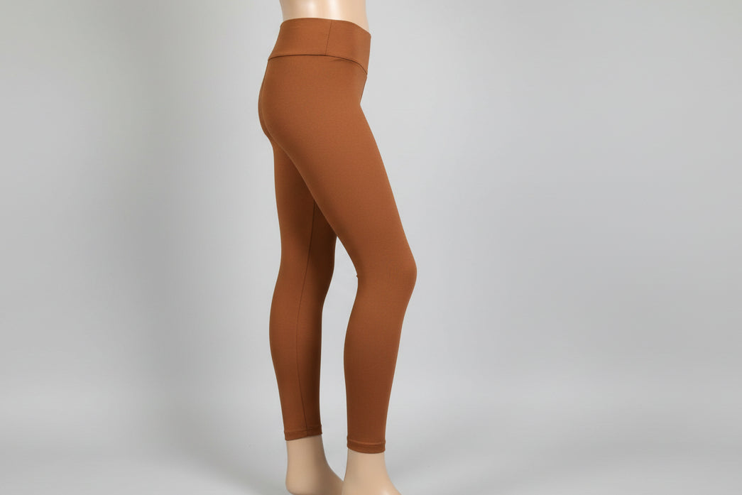 Solid colour, soft, stretch leggings in black, green, navy, grey, orange, pink, fuchsia, purple and more!