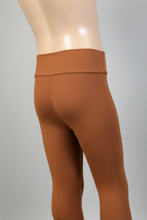 Solid colour, soft, stretch leggings in black, green, navy, grey, orange, pink, fuchsia, purple and more!