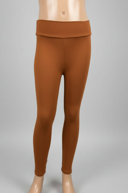 Solid colour, soft, stretch leggings in black, green, navy, grey, orange, pink, fuchsia, purple and more!