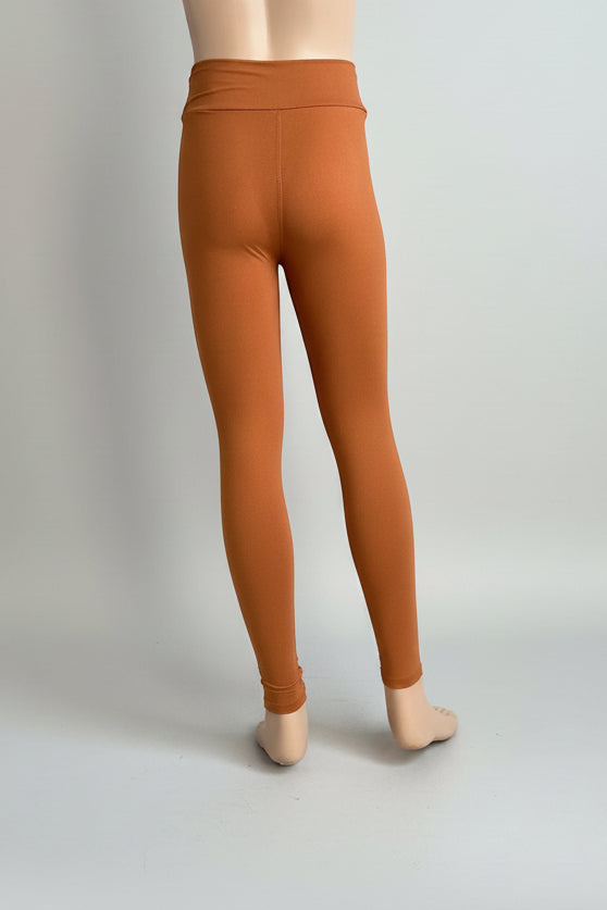 Solid colour, soft, stretch leggings in black, green, navy, grey, orange, pink, fuchsia, purple and more!