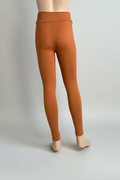 Solid colour, soft, stretch leggings in black, green, navy, grey, orange, pink, fuchsia, purple and more!